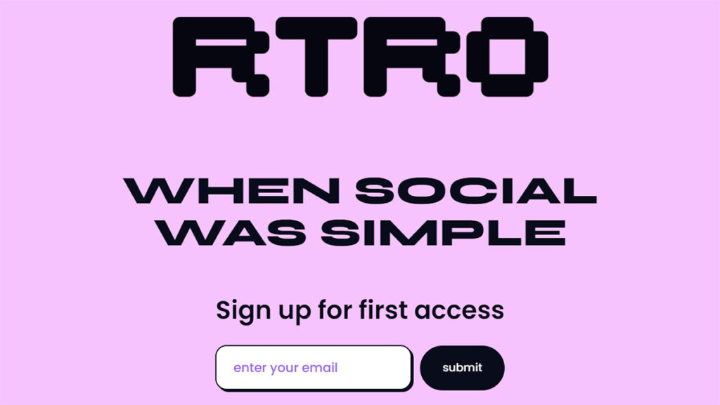 RTRO - нова безалгоритмічна соцмережа з вбудованим ChatGPT