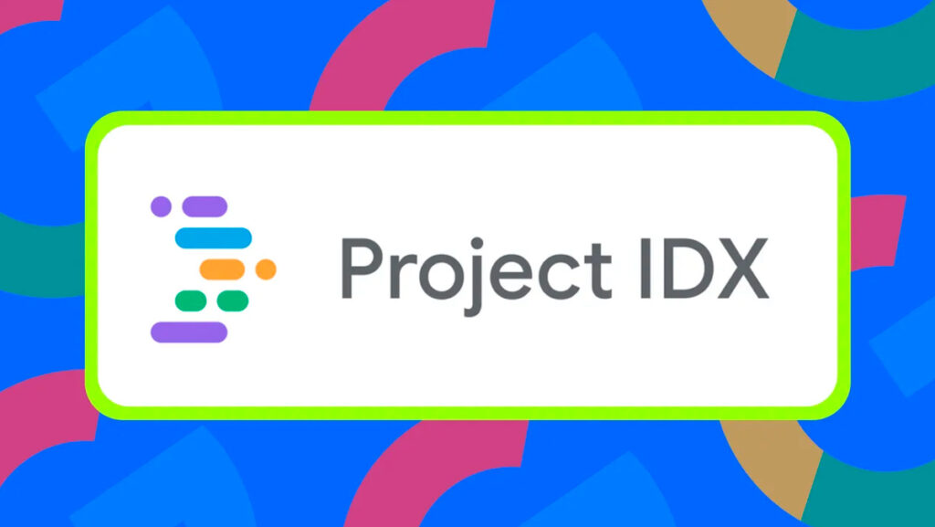 Логотип сервісу Project IDX для створення додатків від Google