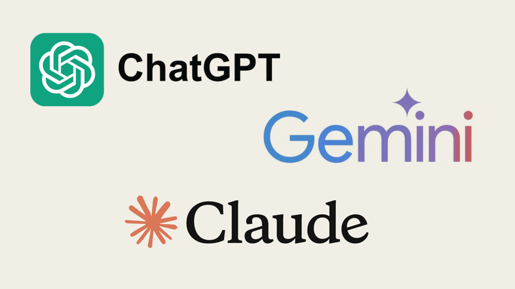 Порівняння моделей ШІ: ChatGPT, Claude і Gemini