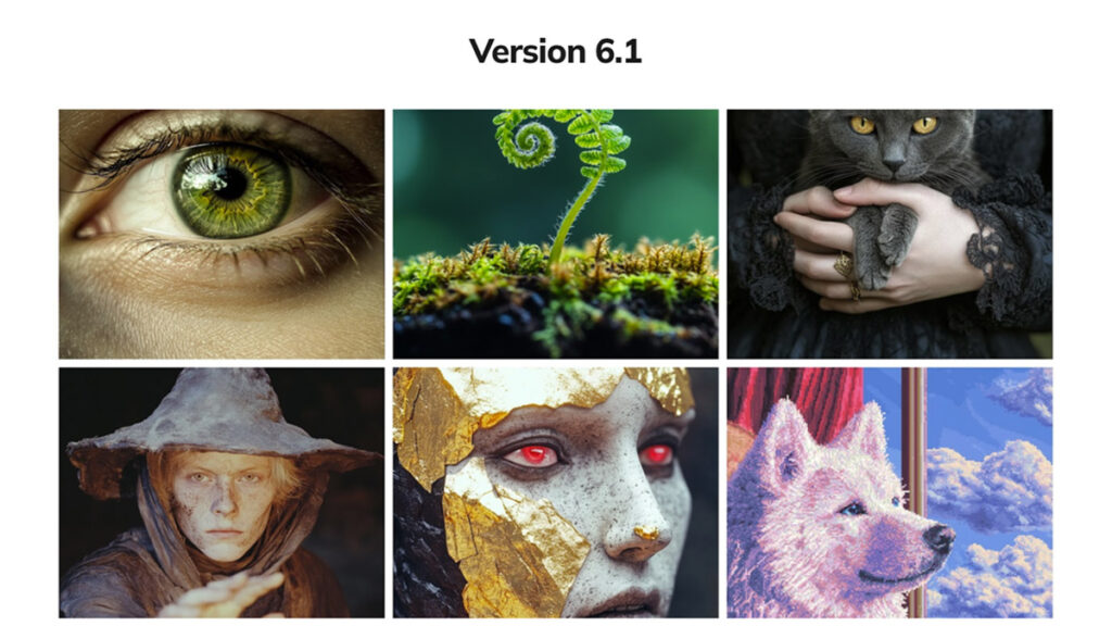 Оновлення Midjourney v.6.1