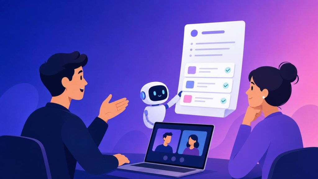 ШІ транскрибує зустріч у Zoom або Google Meet