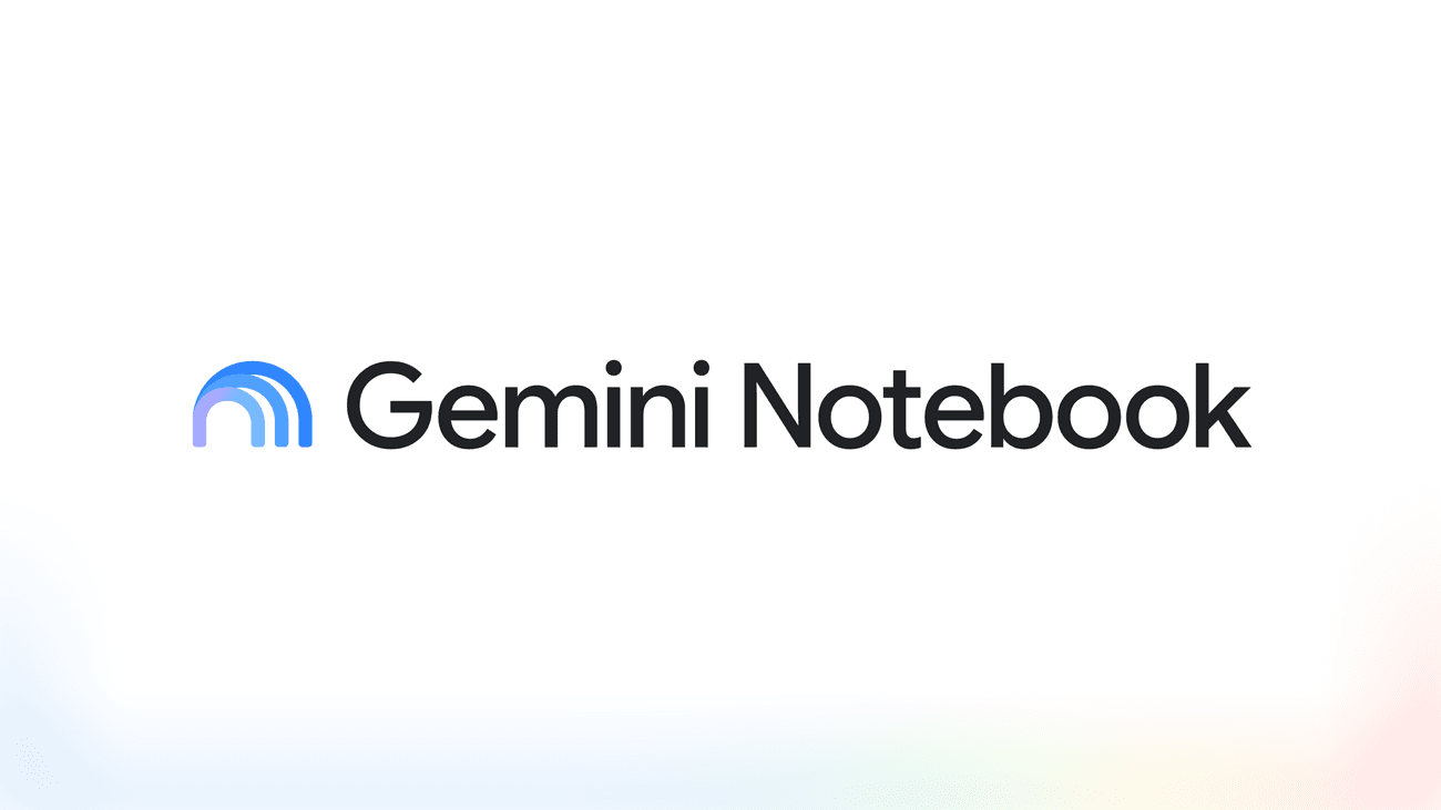 Промо-зображення Google до анонсу перейменування NotebookLM на Gemini Notebook